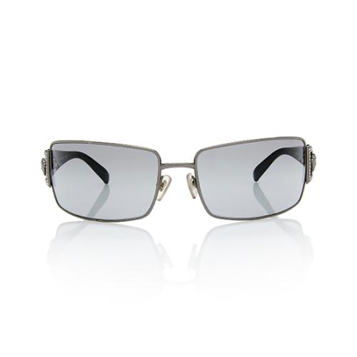 Versace Crystal Medusa Sunglasses