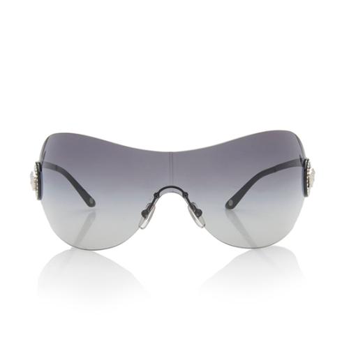 Versace Crystal Shield Sunglasses