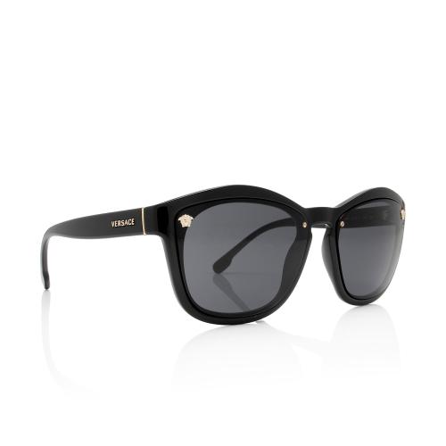 Versace Medusa Medallion Pilot sunglasses for Men - Black in UAE | Level  Shoes