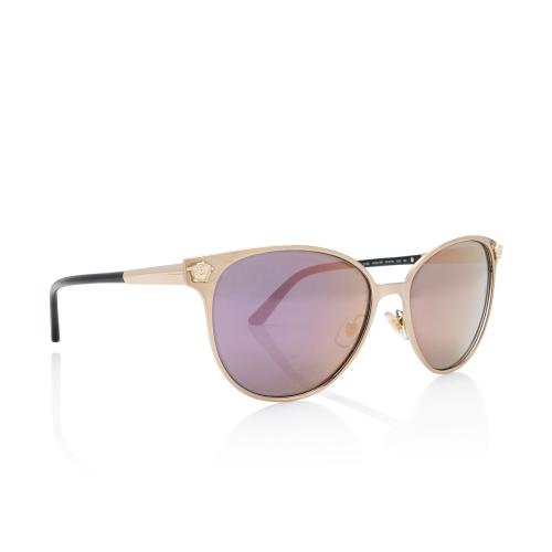 Versace Mirrored Cat Eye Sunglasses