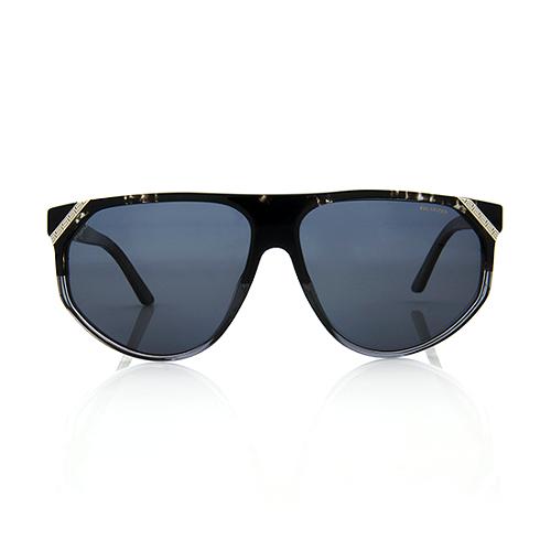 Versace Polarized Aviator Sunglasses