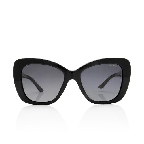 Versace Polarized Medusa Butterfly Sunglasses 