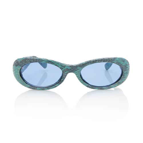 Versace Vintage Python Sunglasses