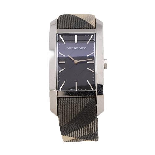 Burberry Stainless Steel Nova Check Heritage Watch