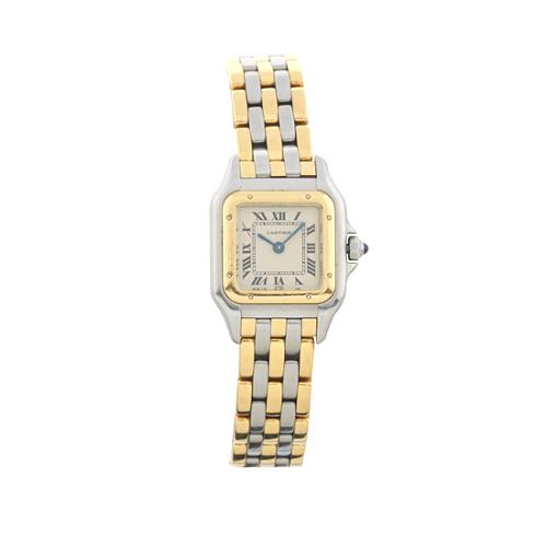 Cartier Panthere 18kt Yellow Gold Stainless Steel Watch