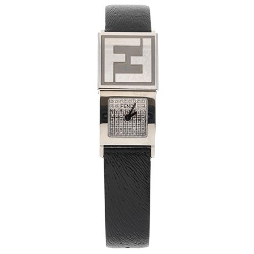 Fendi Ladies Secret Pave Diamond Watch