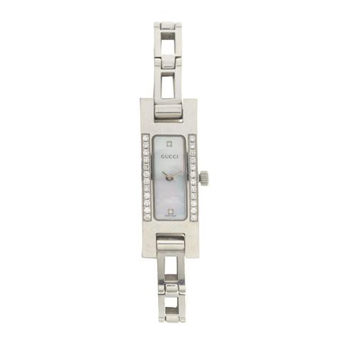 Gucci Ladies Diamond Bracelet Watch