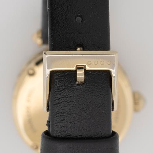 Gucci Leather Diamantissima Watch