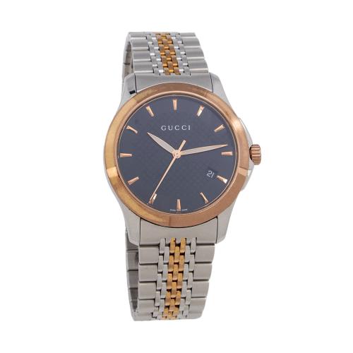 Gucci Stainless Steel Two-Tone G-Timeless Watch