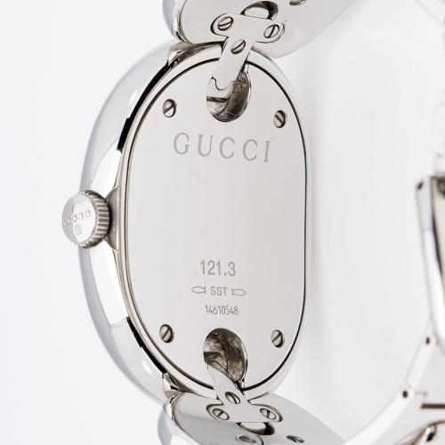 Gucci Stainless Steel Marina Chain Watch