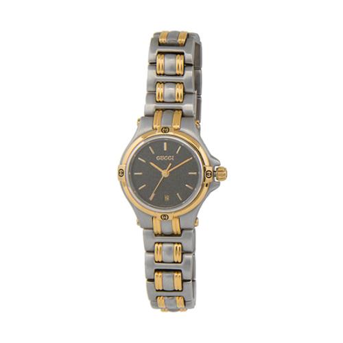 Gucci Vintage 9040L Two-Tone Watch