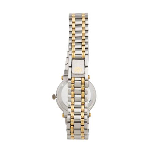 Gucci Vintage Stainless Steel 2 Tone 9000L Watch