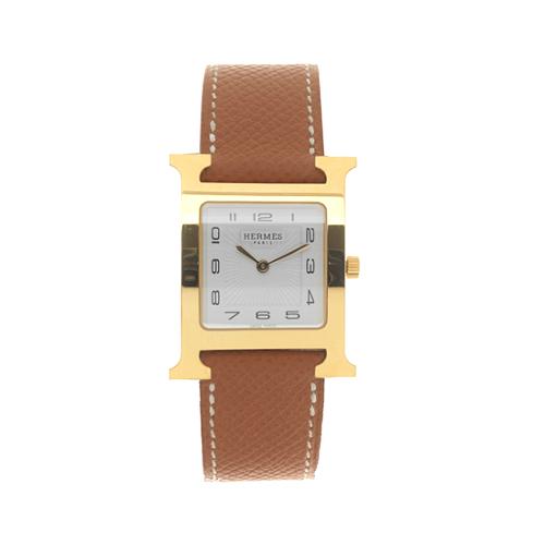 Hermes Gold Courcheval Heure H MM Watch