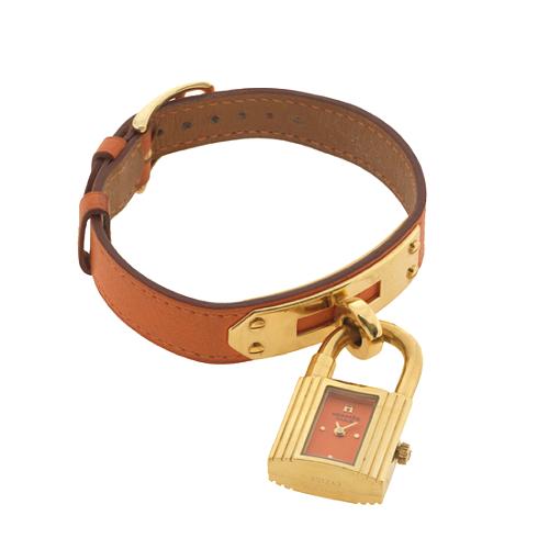 Hermes Gold Kelly PM Watch