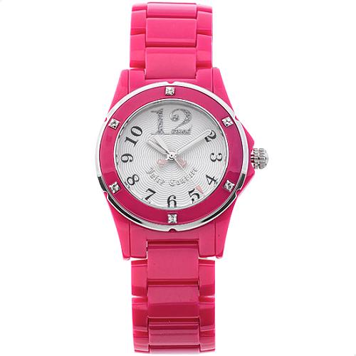 Juicy Couture Rich Girl Pink Bracelet Watch