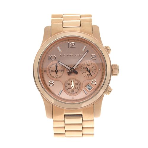 Michael Kors Rose Gold Midsized Chronograph Watch