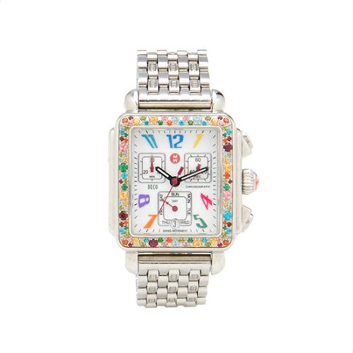 Michele Deco Day Carousel Watch
