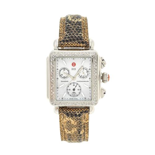 Michele Deco Day Diamond Watch