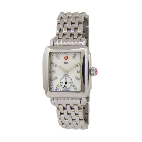 Michele Diamond Deco Watch 