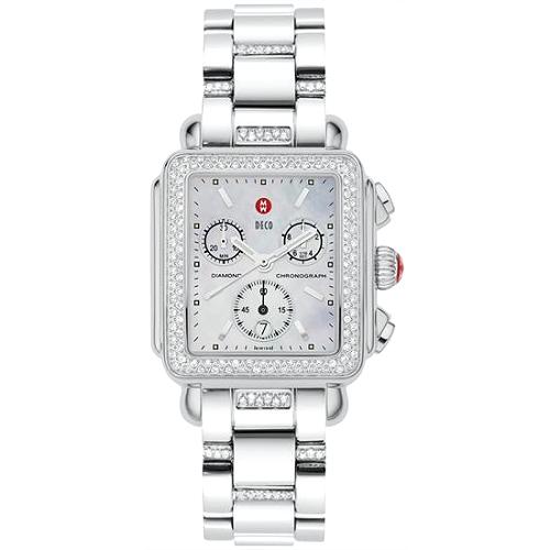 Michele Deco Diamond Watch