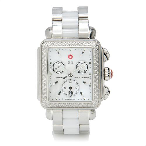 Michele Deco Diamond Watch